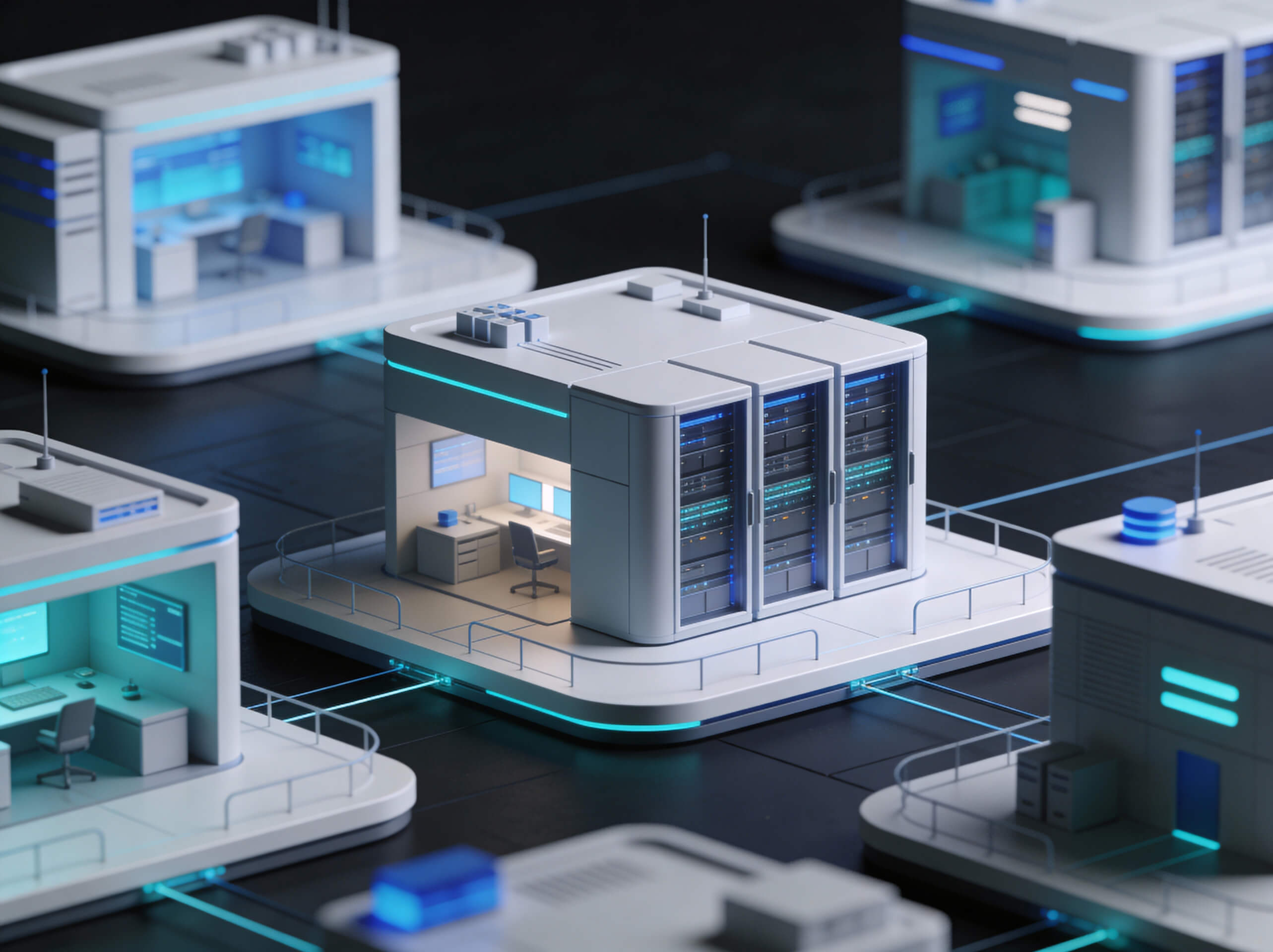 Networked data center modules from lennlay